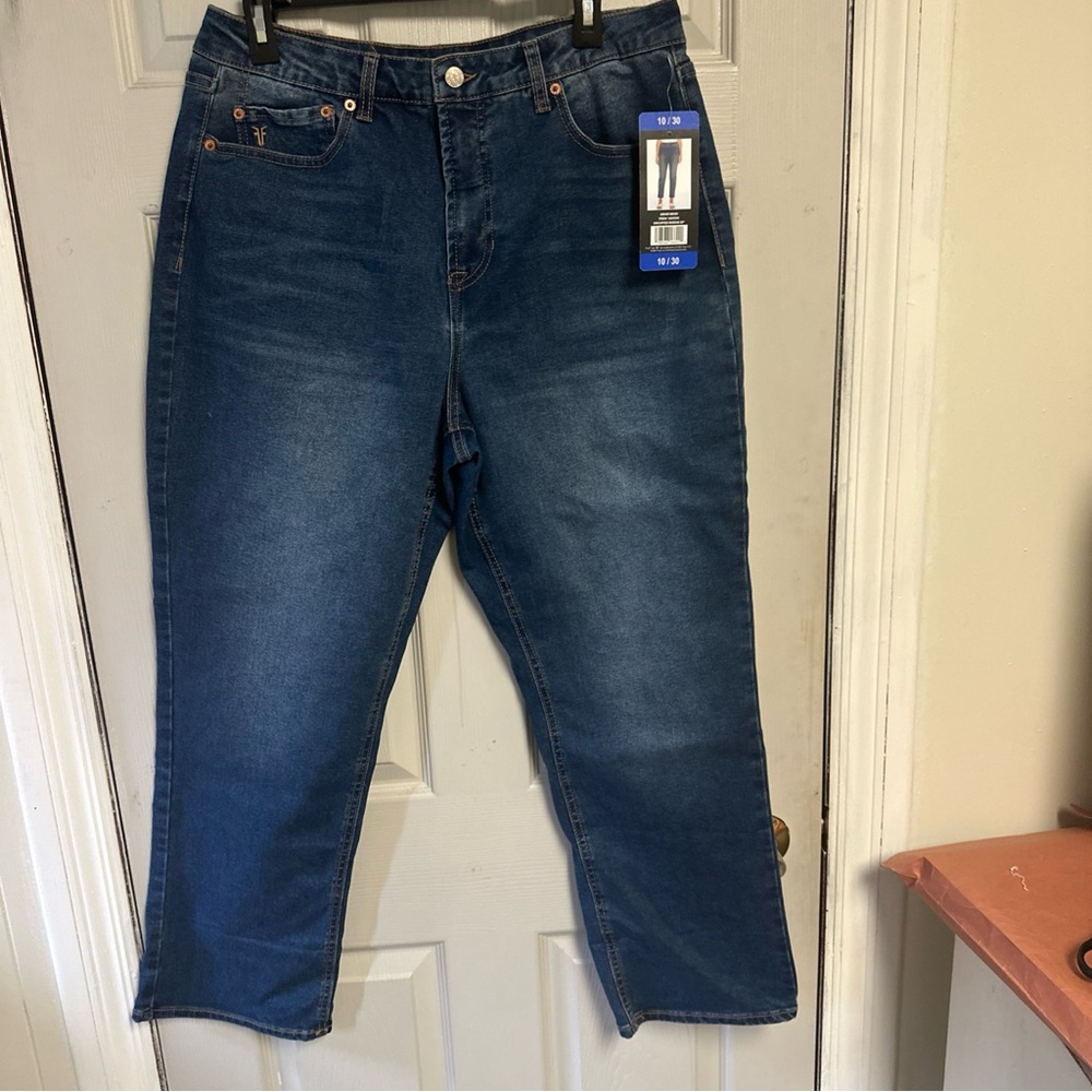 Women’s Frye Classic Straight Jeans - Dark Blue